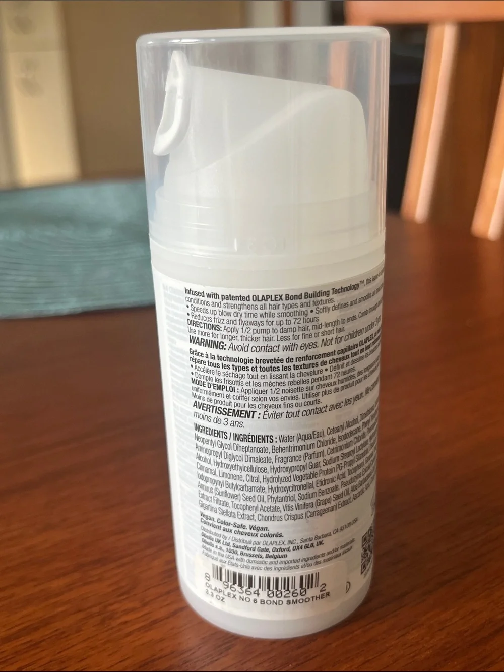 OLAPLEX No.6 Bond Smoother — White & Brown Accent